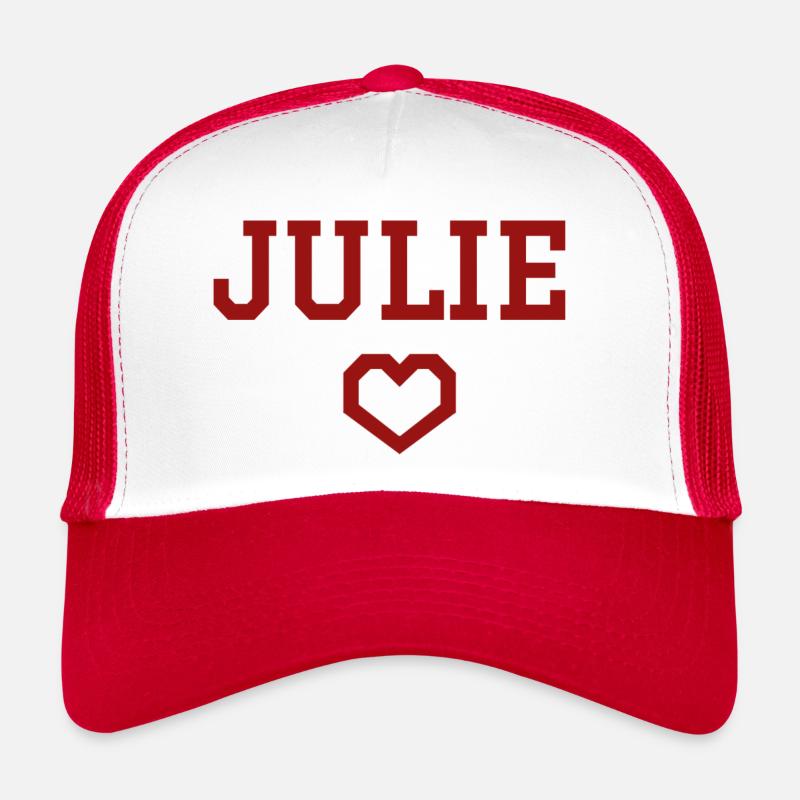 Julie cœur Casquette trucker 
