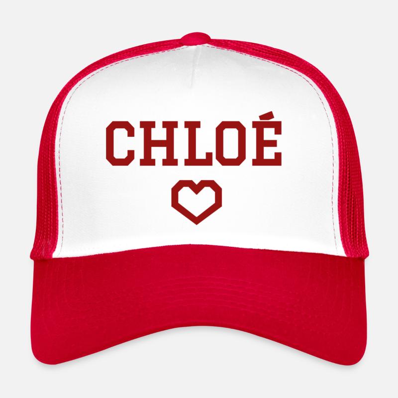 Chloé cœur Casquette trucker 