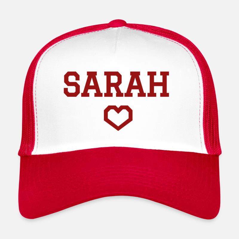Sarah Heart Trucker Cap