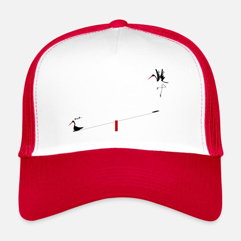 Cigognes noires Casquette trucker 