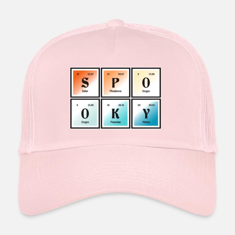 | effrayante Tableau périodique des éléments Casquette trucker 