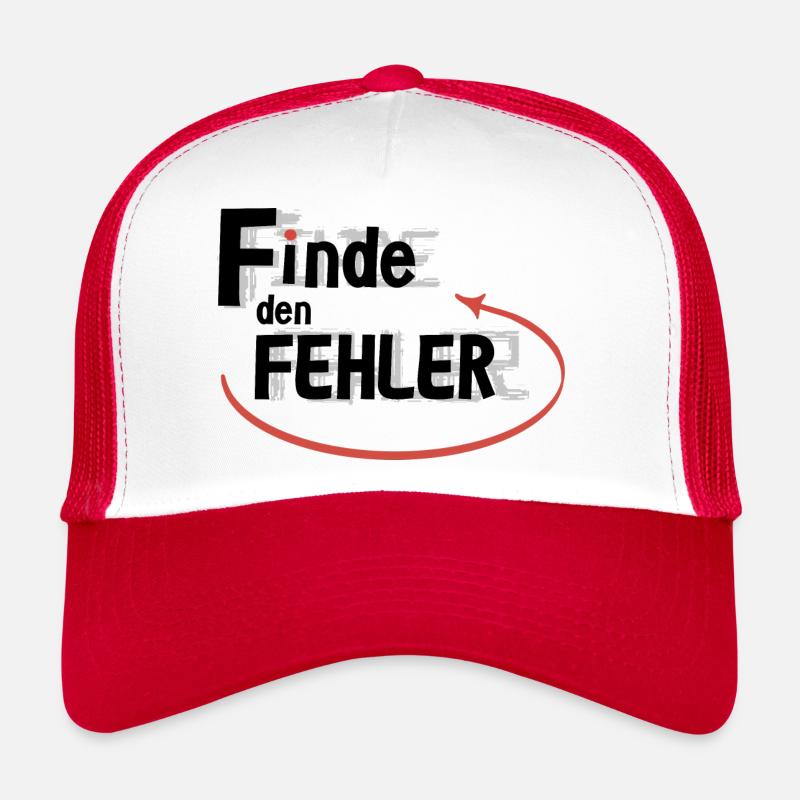 Finde den Fehler Trucker Cap