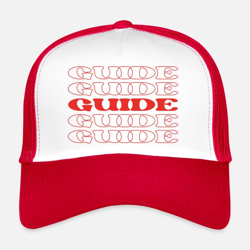 Guide Leader Instructeur Directeur Mentor Casquette trucker 