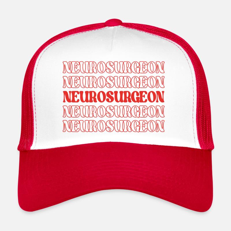 Neurosurgeon Brain Surgeon Nervous System Trucker Cap