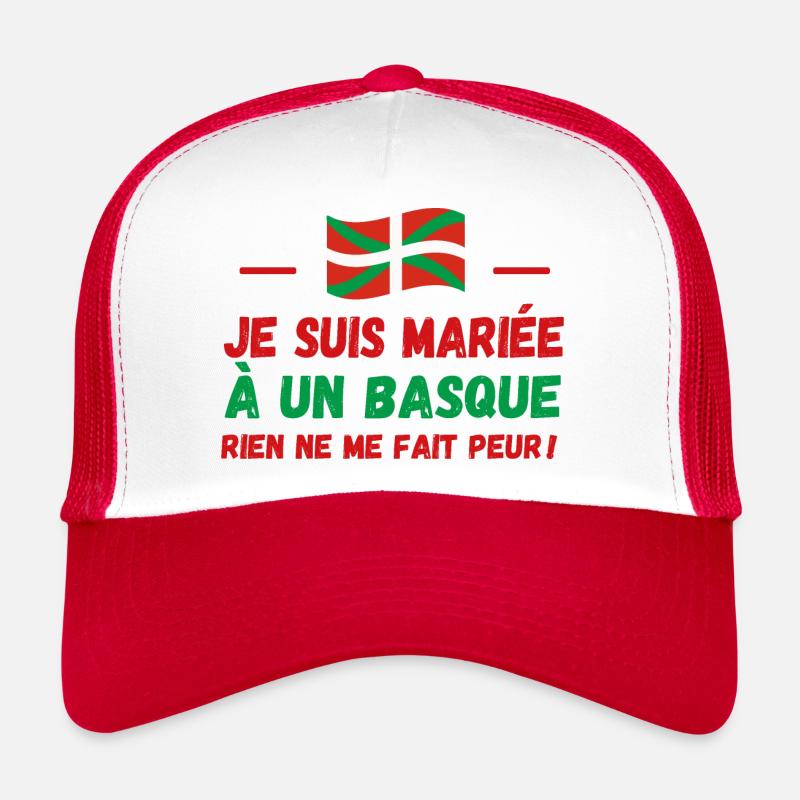 Femme basque mariage humour Casquette trucker 