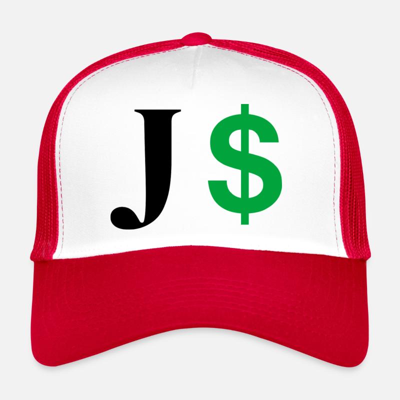 Letter j dollar Trucker Cap