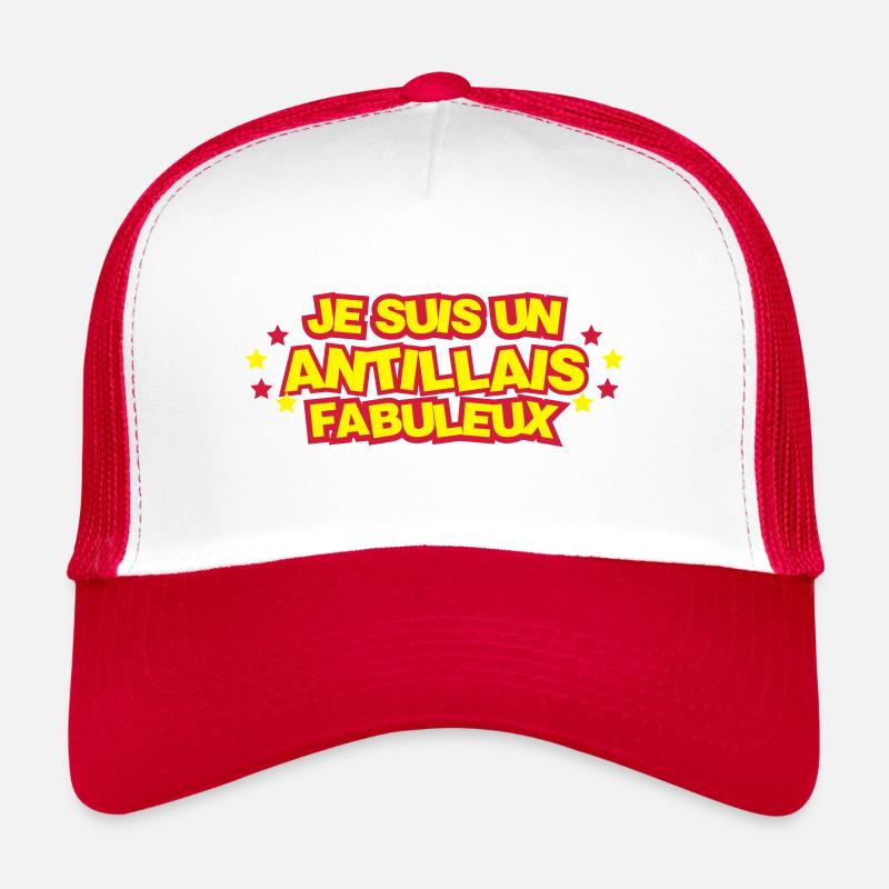 Je suis un antillais fabuleux ! Casquette trucker 