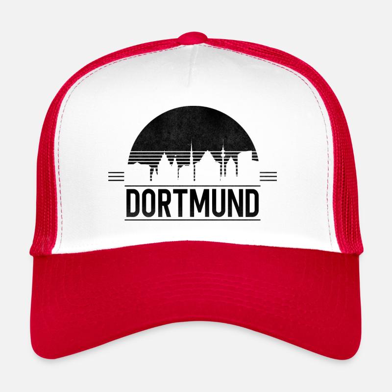 Dortmund Skyline Ruhrpott Ruhrgebiet Dortmunder Trucker Cap