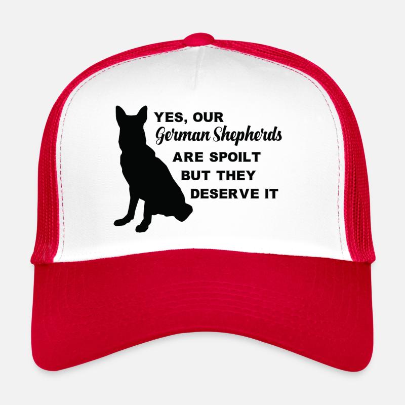 Ja, unsere Deutschen Schäferhunde sind Trucker Cap