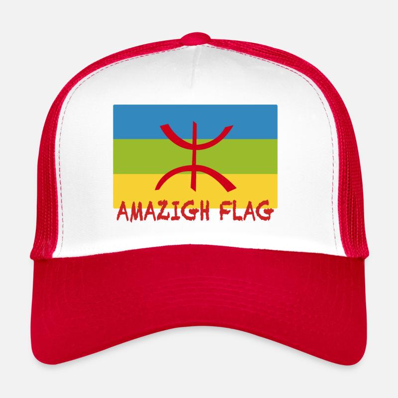 Drapeau Amazigh - drapeau berbère Casquette trucker 