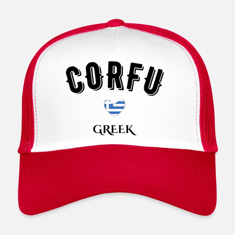 Corfu greek Casquette trucker 