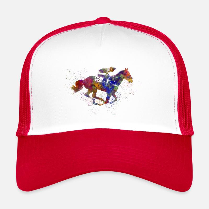Cavalier à cheval Casquette trucker 