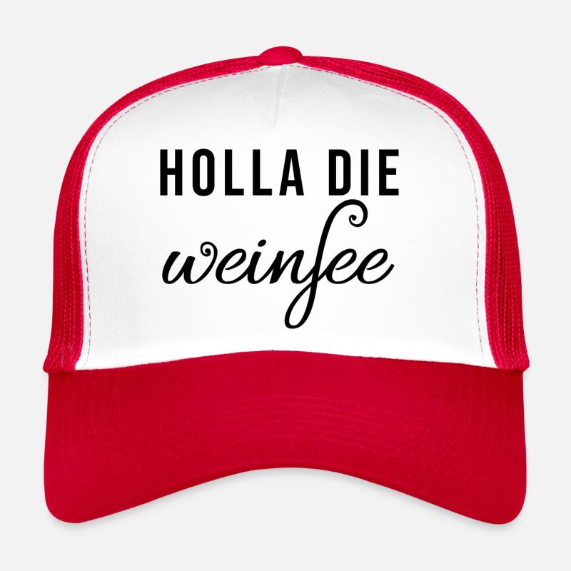 Lustiger Wein Spruch Geschenkidee Party Trucker Cap