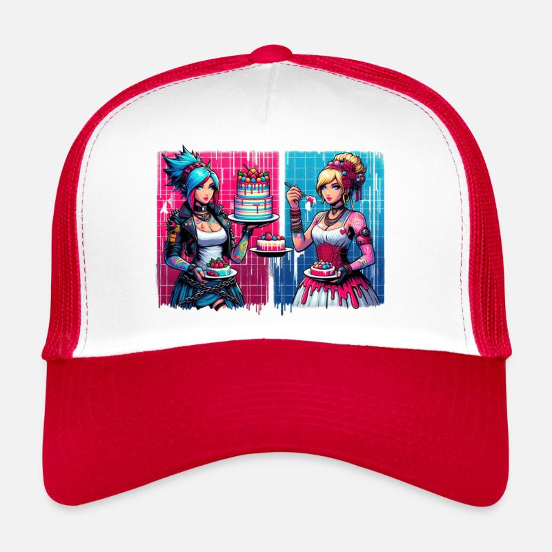 Cyber-Muttis-Kuchenduell Trucker Cap