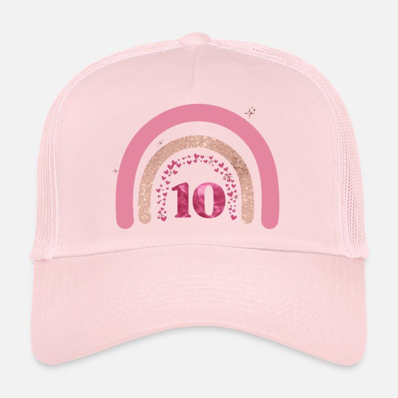 10th Anniversary Rainbow Rose Trucker Cap