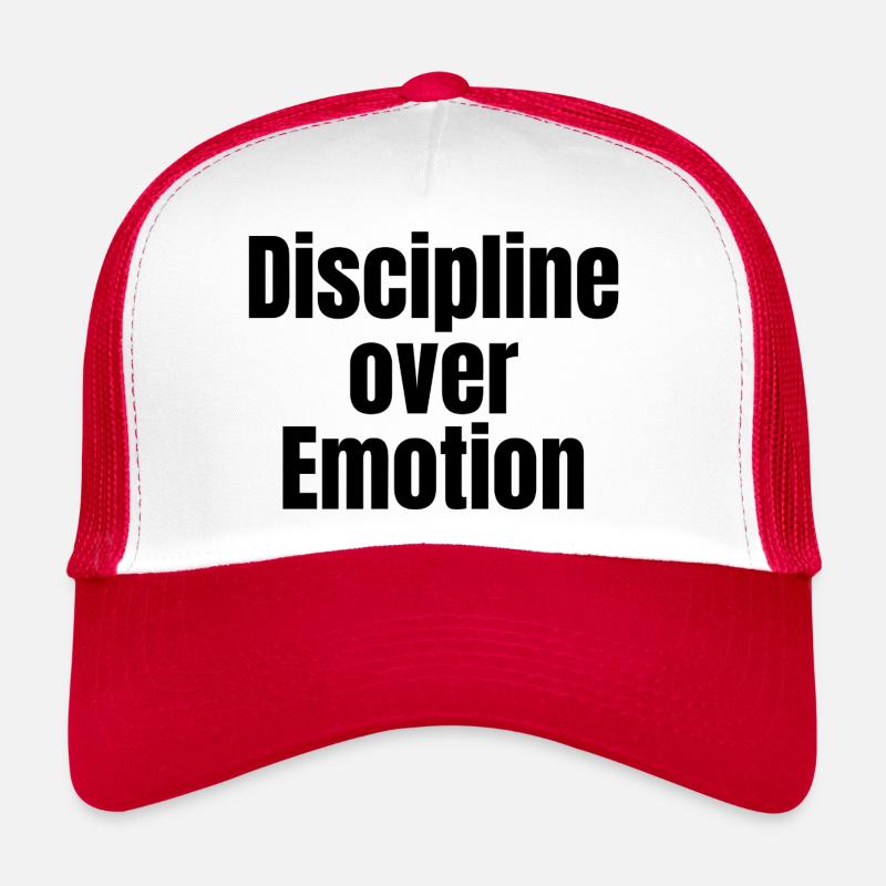 La discipline plutôt que l’émotion – Chemise Statement Casquette trucker 