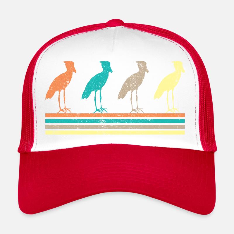 Schuhschnabel Vogel Ornithologe Wald I Geschenk Trucker Cap