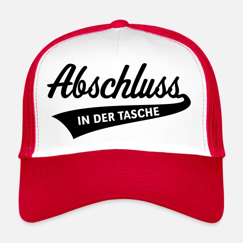 Abschluss – In Der Tasche (Schulabschluss / Black) Trucker Cap
