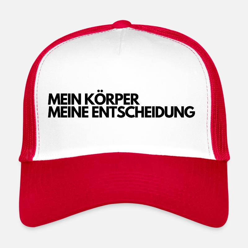 Mein Körper, meine Entscheidung Trucker Cap
