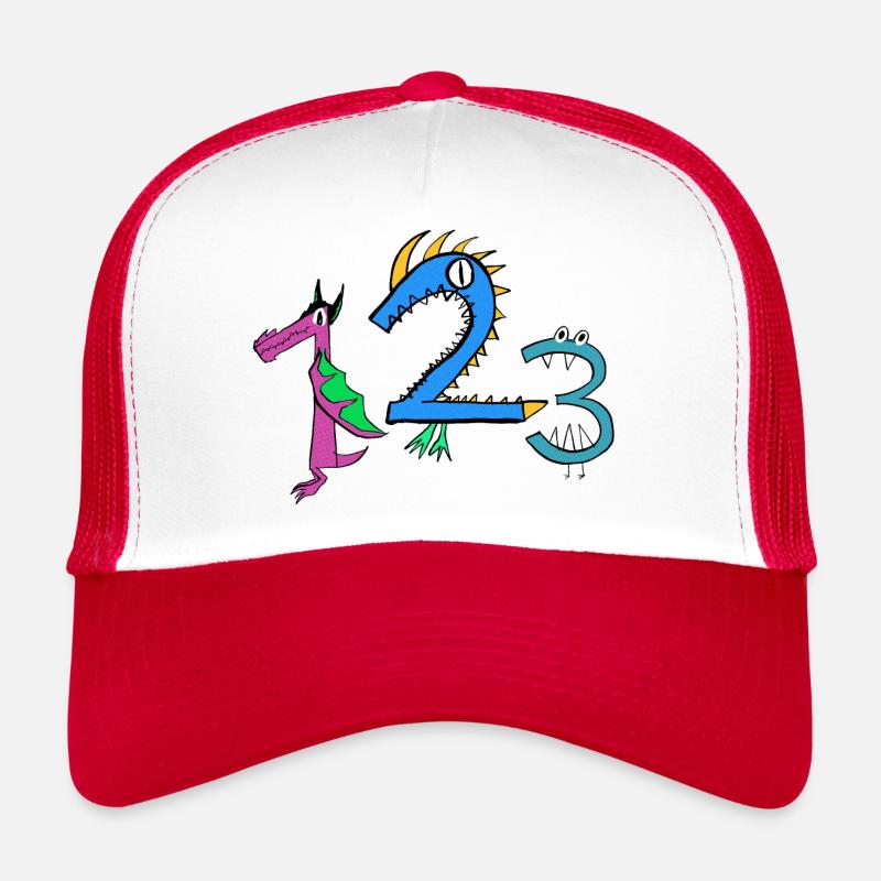 Dans la première classe avec les numéros de monstres cool! Casquette trucker 