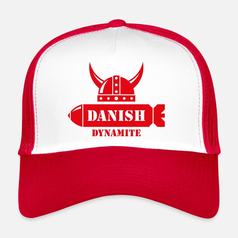 Danish Dynamite (Denmark / Viking / Missile) Trucker Cap