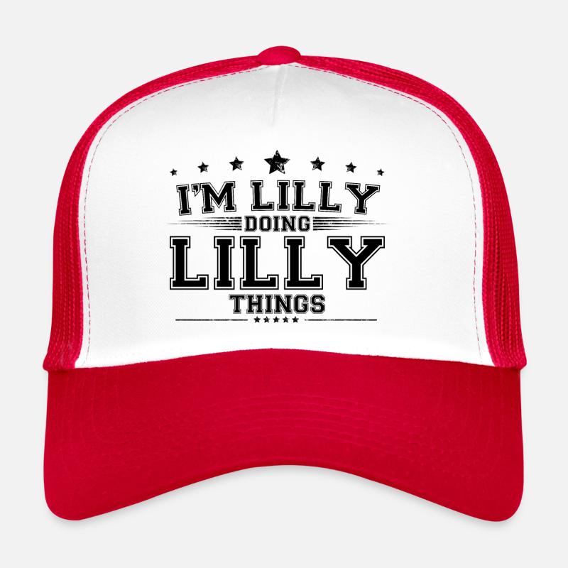 Je suis Lilly en train de faire des choses Lilly Casquette trucker 