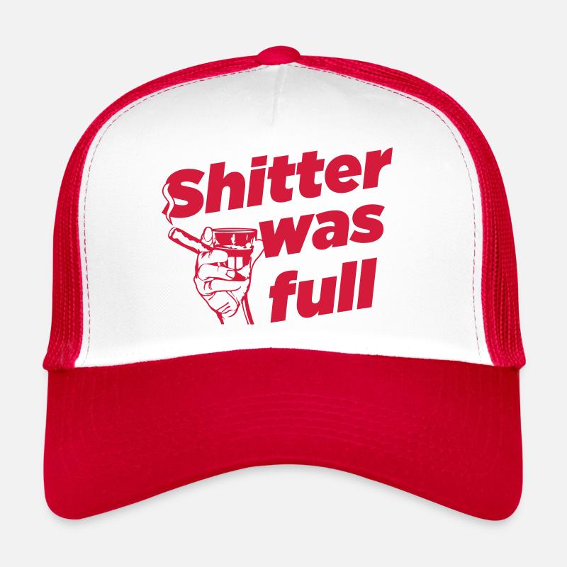 Scheiße war betrunken Trucker Cap