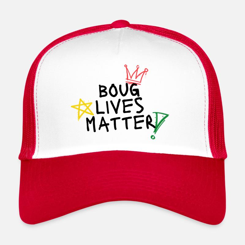 BOUG LIVES MATTER .. Casquette trucker 
