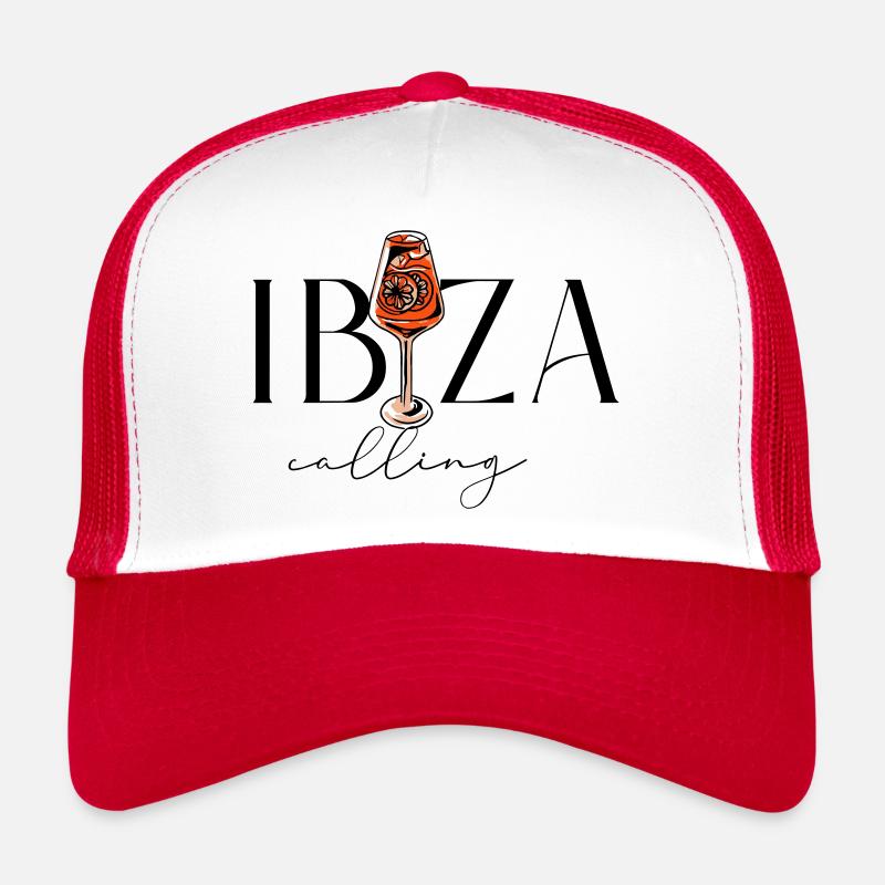 Ibiza Calling - Cocktail - Enterrement de vie de garçon Casquette trucker 