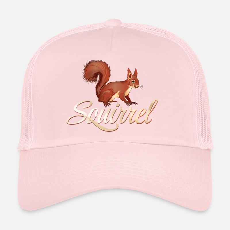 Écureuil Eichhörnchen Casquette trucker 
