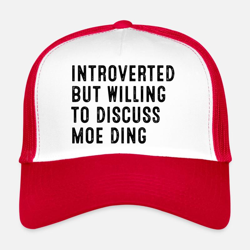 Introvertiert, aber bereit, über Muh Deng Pygmäen zu diskutieren Trucker Cap