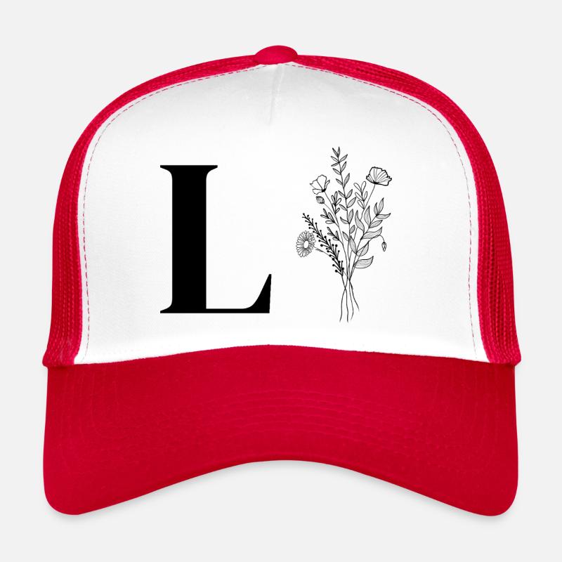 Minimalist flowers Trucker Cap
