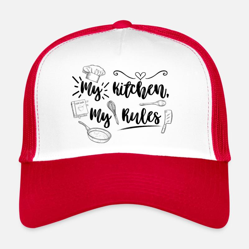 My Kitchen, my Rules - Ich bin der Chefkoch Trucker Cap