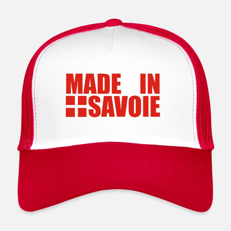 MADE IN SAVOIE drapeau Casquette trucker 