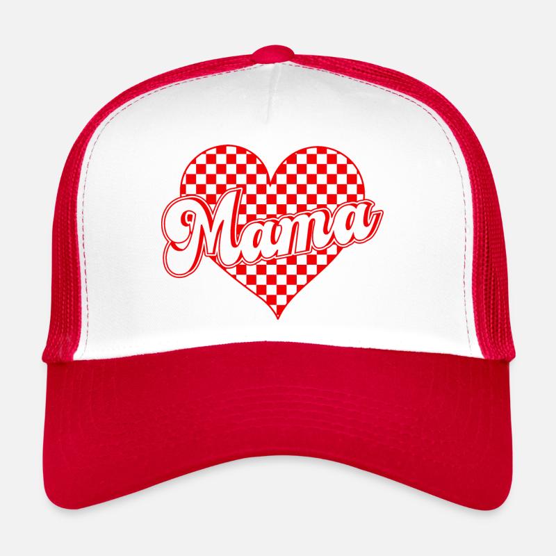 Mama Herz Muttertag Trucker Cap