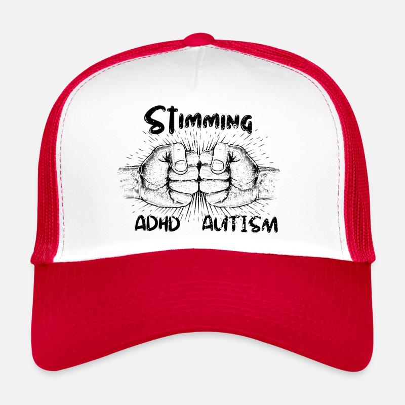 Stimming ADHD ADHS Autismus Autism Meme Autismus Trucker Cap