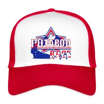 Iditarod Race - Trucker Cap - Weiß/Rot - Vorne