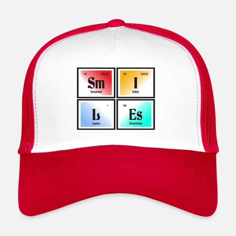 Lächelt | Periodensystem der Elemente Trucker Cap