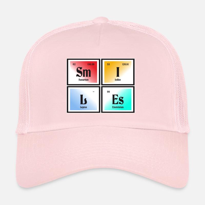 Smiles | Periodic Table of Elements Trucker Cap