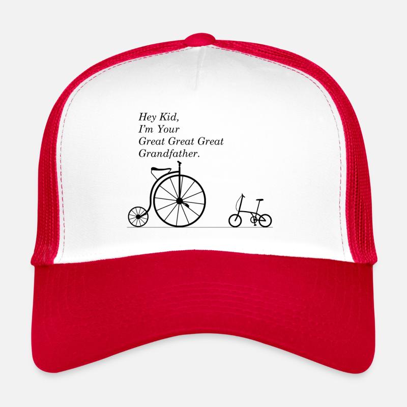 ARRIÈRE-GRAND-PÈRE DE VÉLO Casquette trucker 