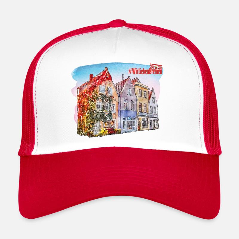 Nous aimons Brême (Schnoor 1) Casquette trucker 