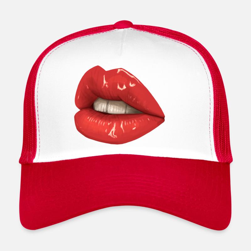 Lèvres Casquette trucker 