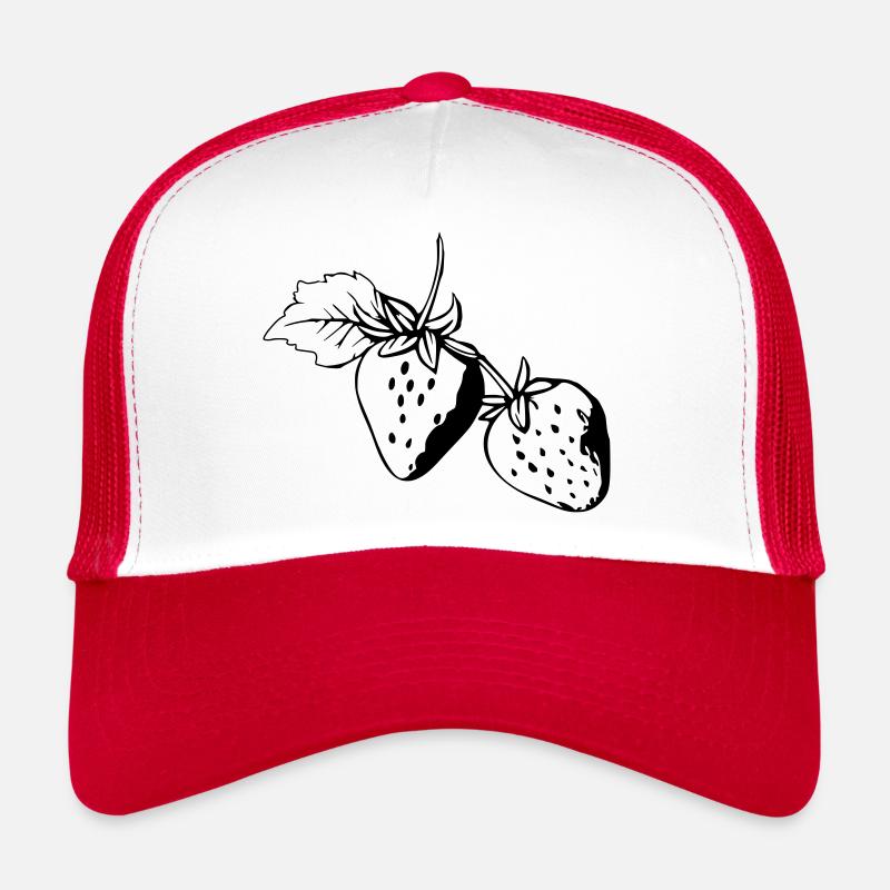 Strawberries Trucker Cap
