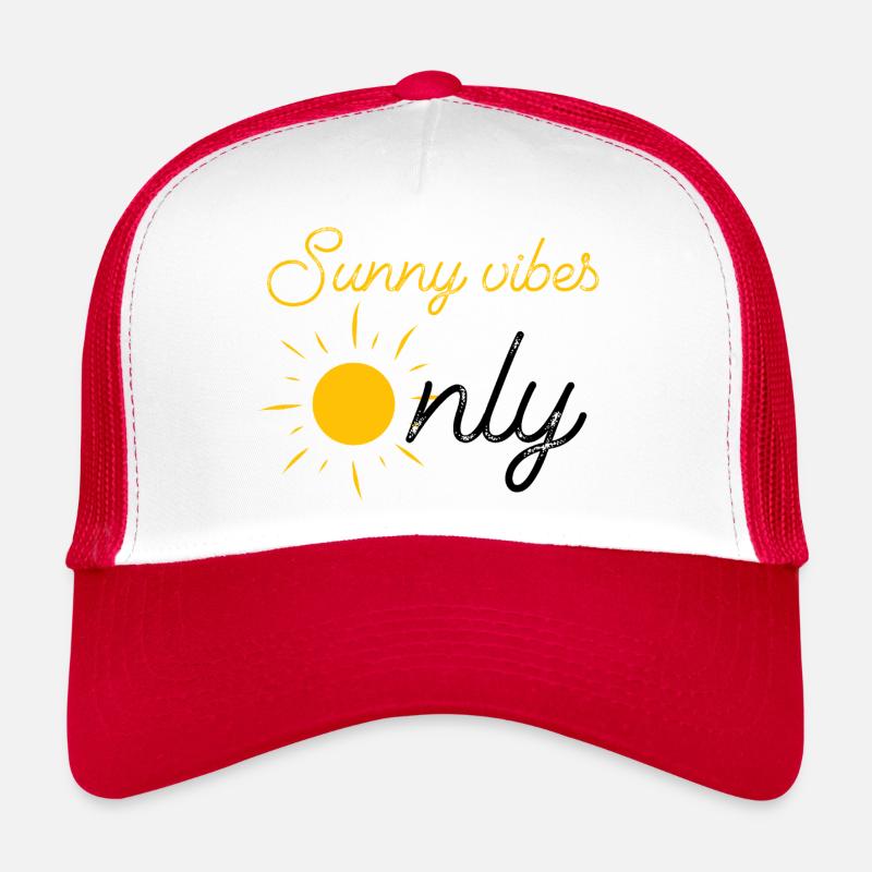Sunny Days Only, summer holidays Casquette trucker 