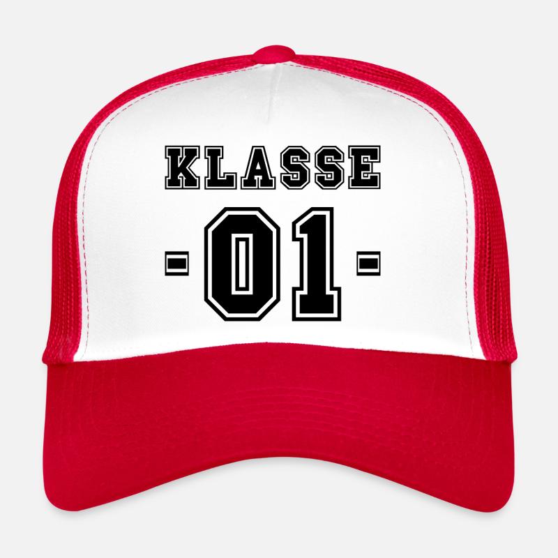 KLASSE 1- Erstklässler Schulanfänger Einschulung Trucker Cap