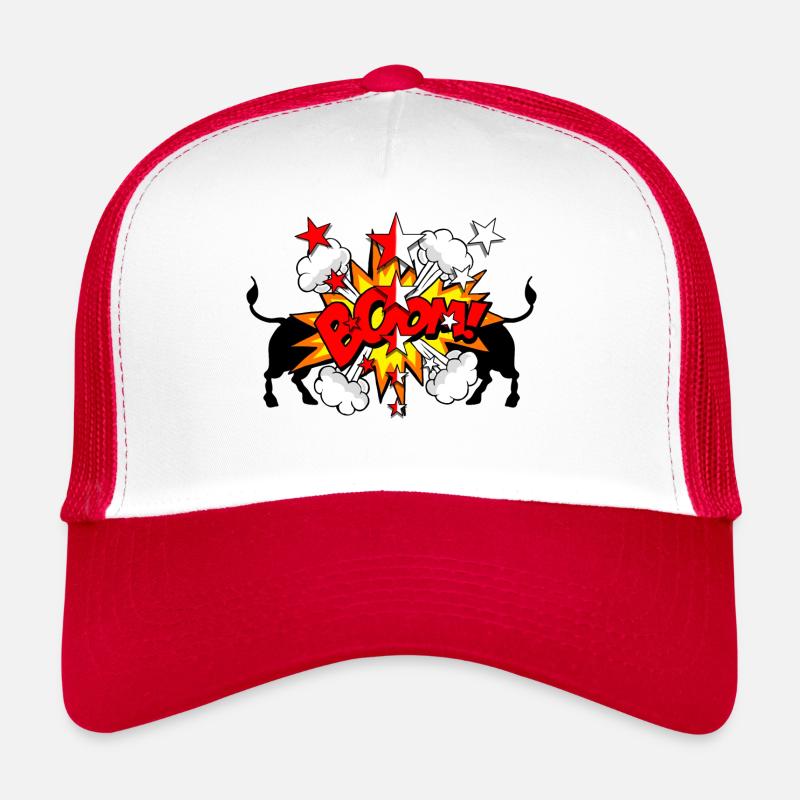 Vache d'herens BOOM! Casquette trucker 