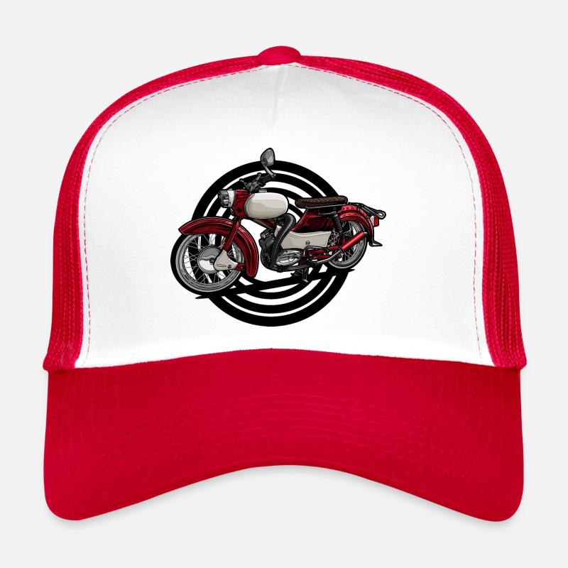 Sparrow (red) // Illustration Trucker Cap