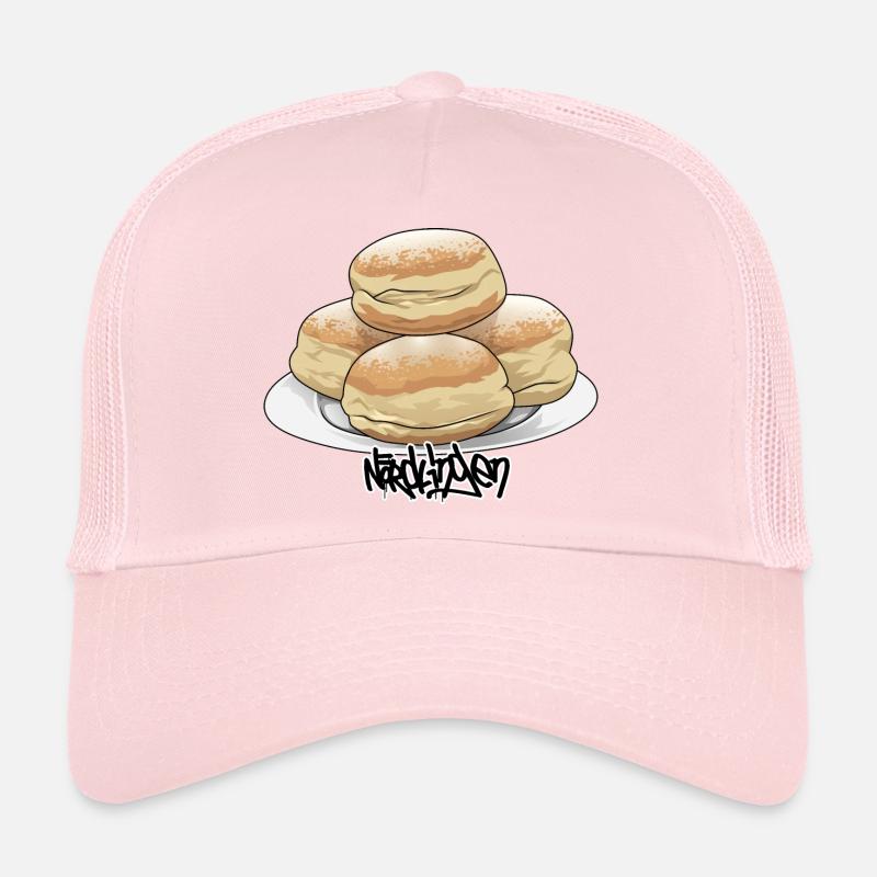 Beignets // Illustration Casquette trucker 