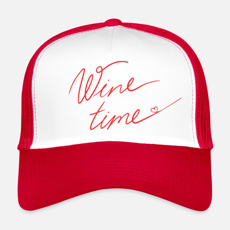 Wine Time Trucker Cap