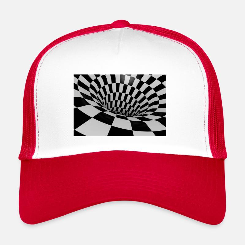 Optical Illusion 3D Casquette trucker 